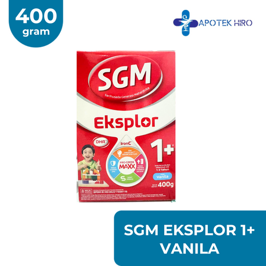 SGM EKSPLOR 1+ RASA VANILA - 400GRAM