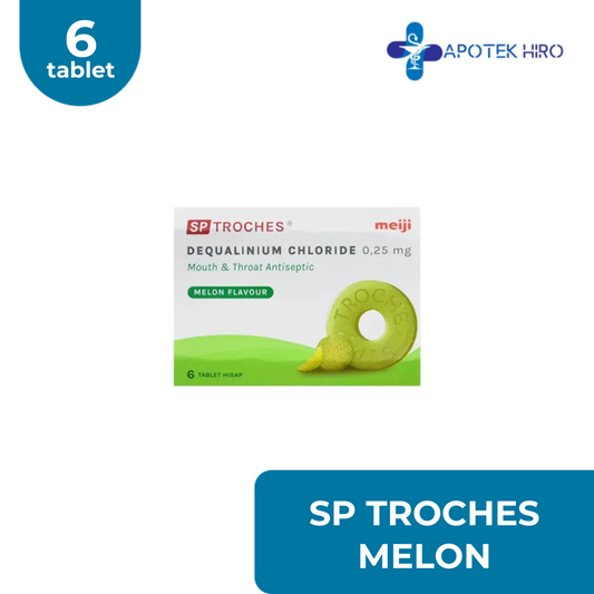 SP TROCHES MELON 1 STRIP 6 TABLET