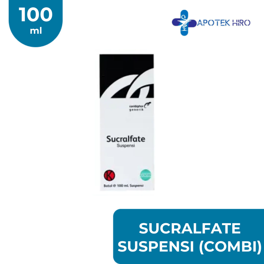 SUCRALFATE COMBI 500 MG/5 ML SUSPENSI 100 ML