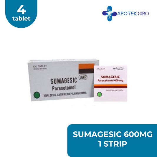 Sumagesic 600Mg 1 Strip 4 Tablet