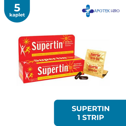 Supertin 1 Strip 5 Caplet