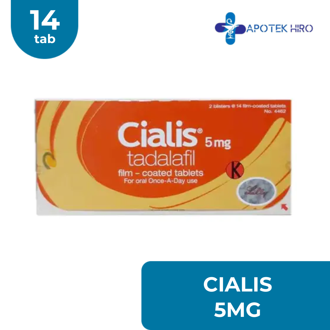 CIALIS 5 MG - 14 Tablet