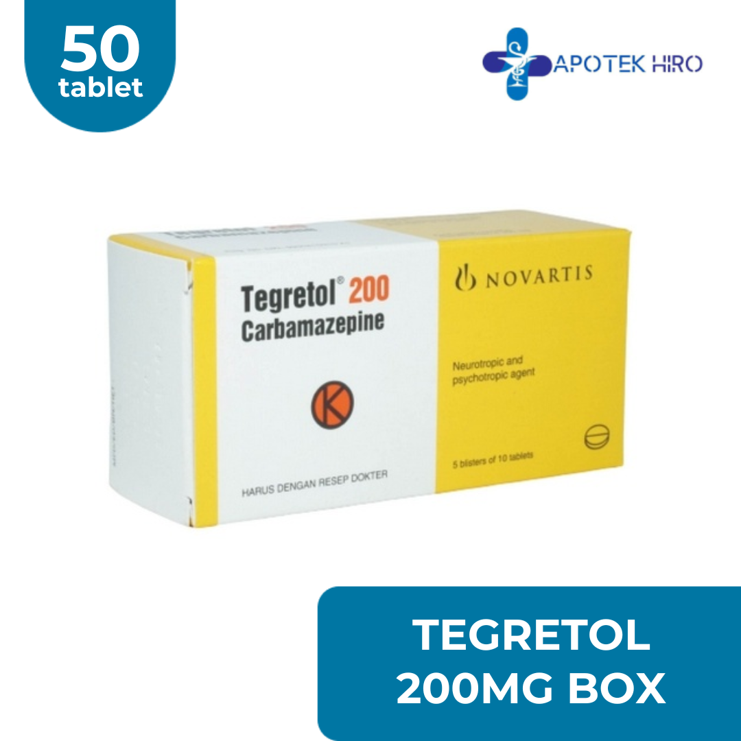 Tegretol 200MG Box 50 Tablet