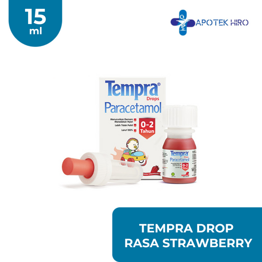 TEMPRA DROP RASA STRAWBERRY 15ML