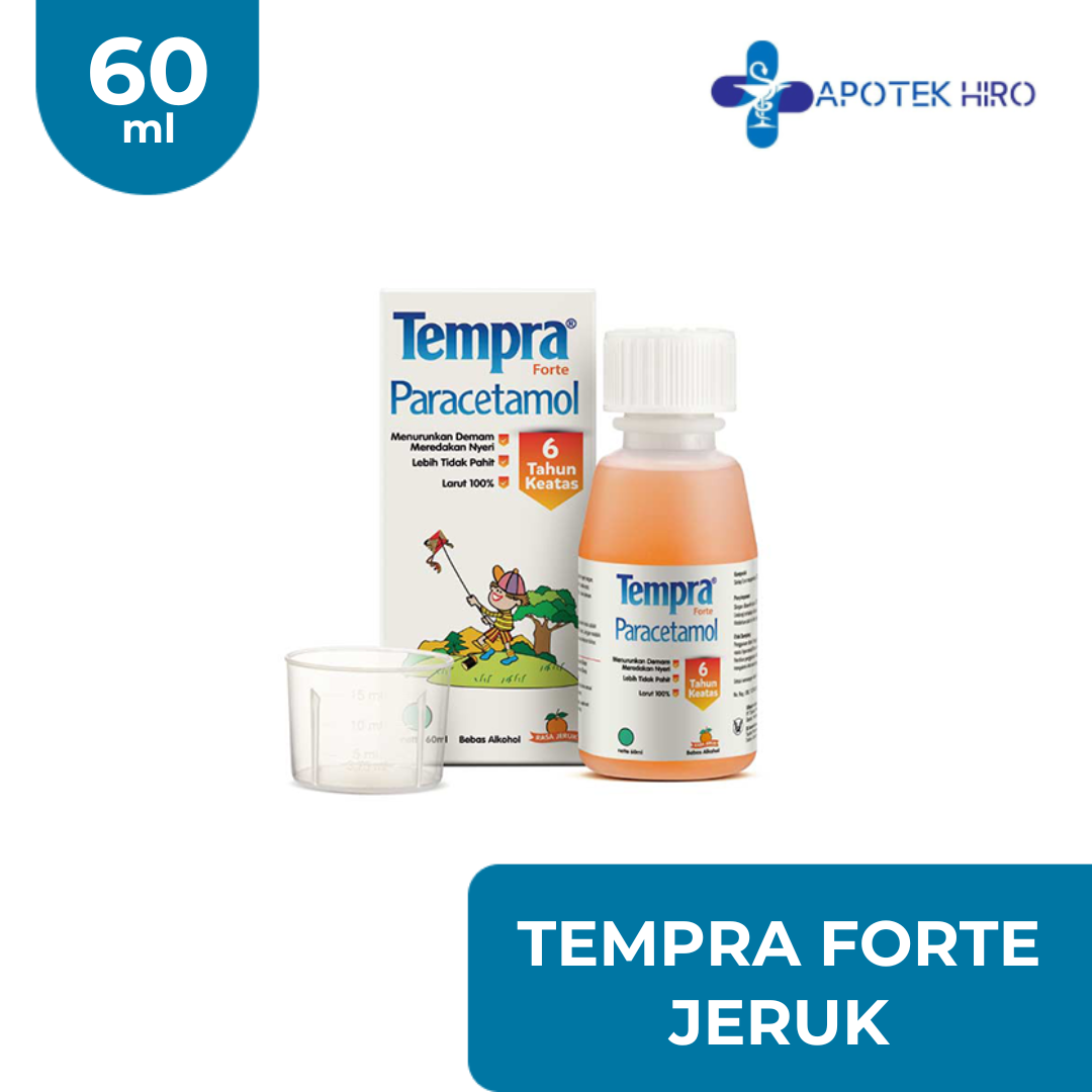 TEMPRA FORTE RASA JERUK SIRUP 60 ML