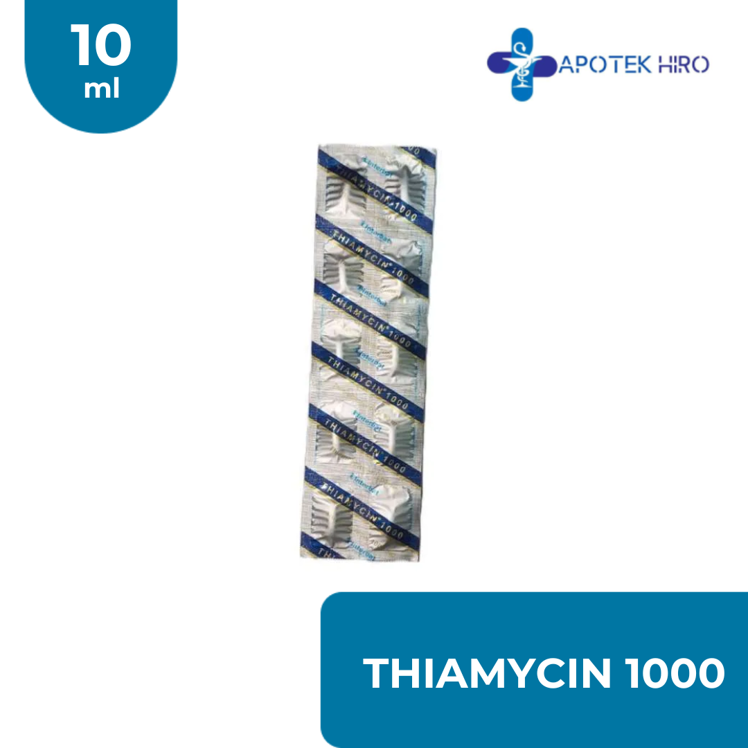 THIAMYCIN 1000MG 1 STRIP 10 CAPSUL
