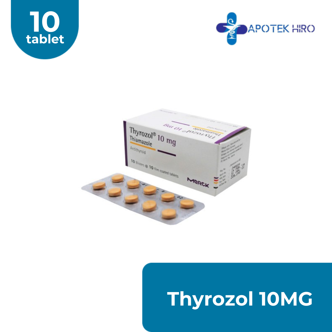 THYROZOL 10MG 1 STRIP 10 TABLET