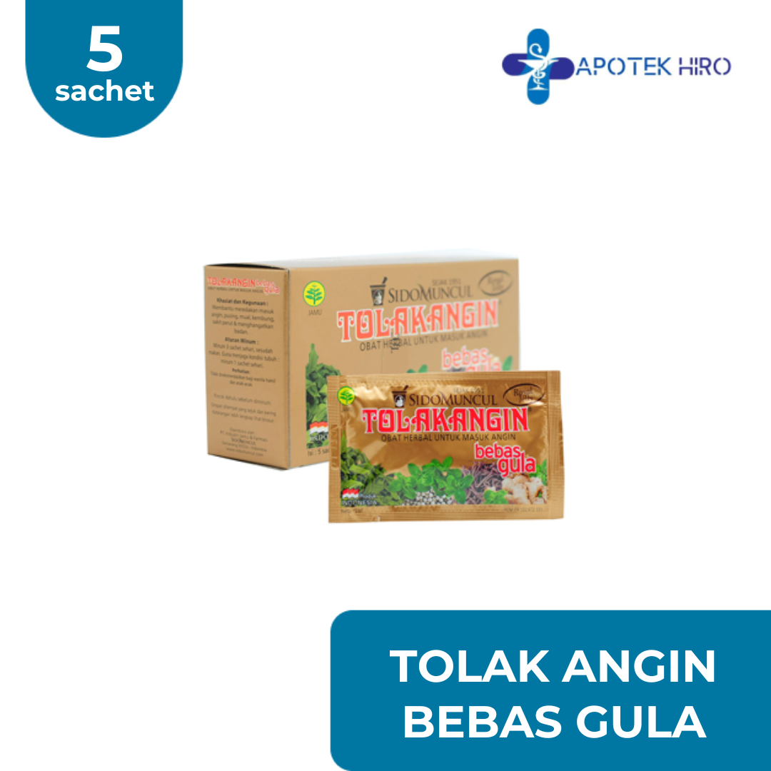 TOLAK ANGIN BEBAS GULA BOX 5 SCHT @ 5ML