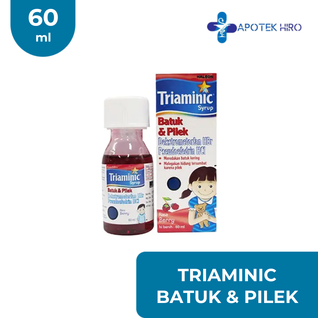 TRIAMINIC BATUK & PILEK - 60 ML