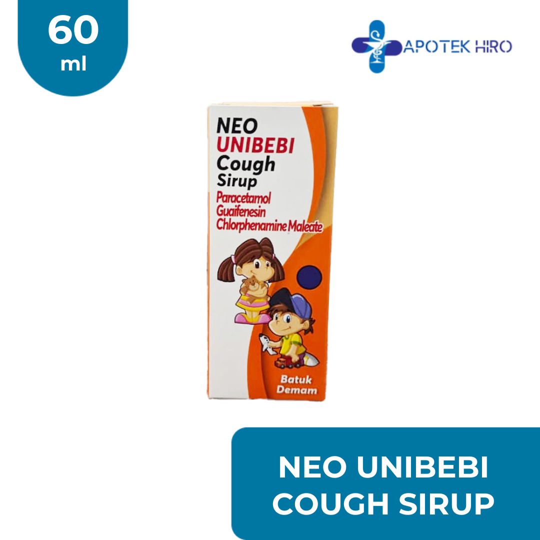 NEO UNIBEBI COUGH SIRUP - 60 ML