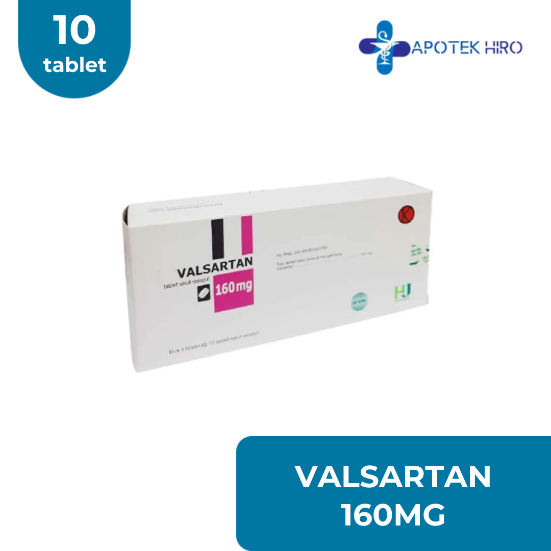 VALSARTAN HEXPHARM 160 MG - 1 STRIP 10 TABLET