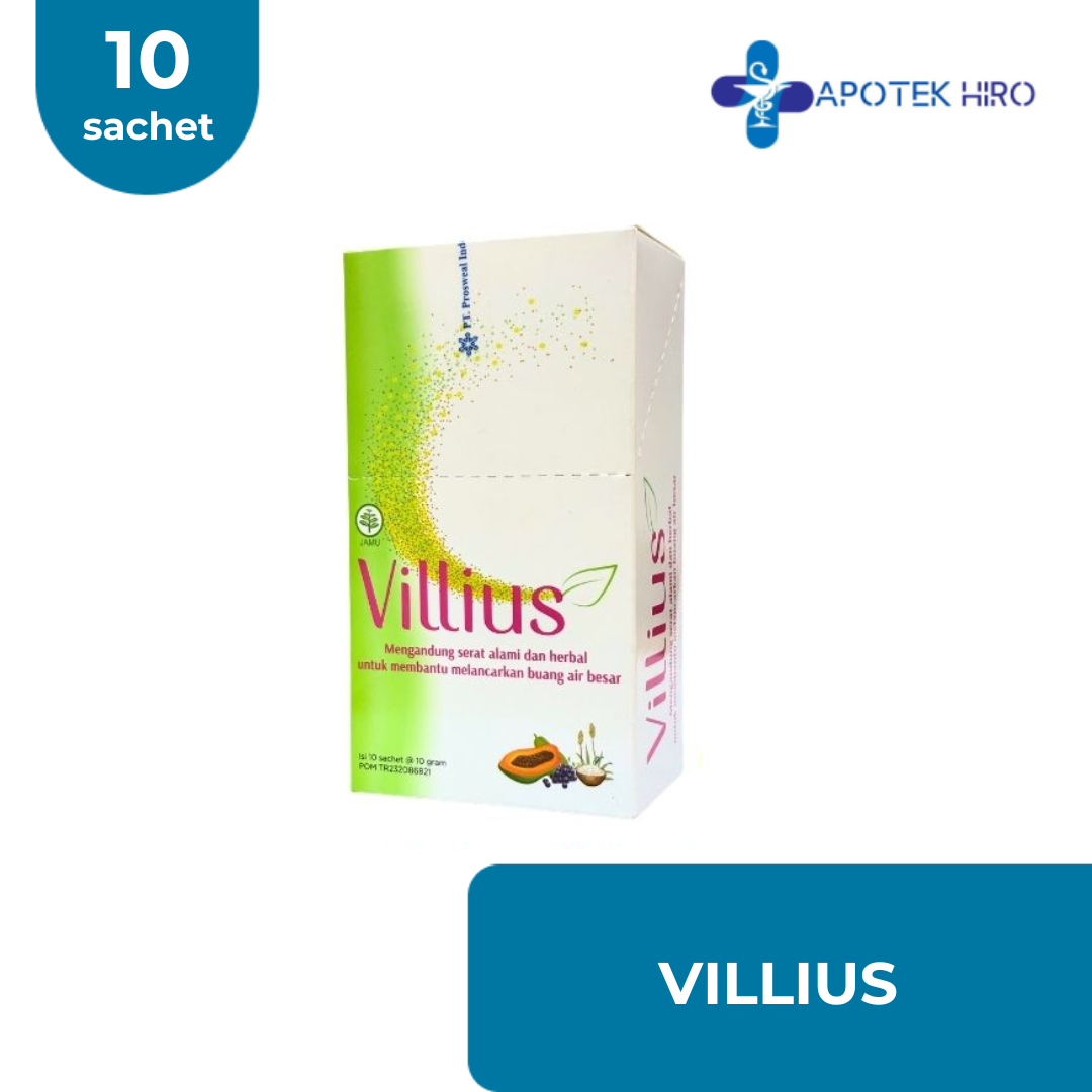 VILLIUS - 1 BOX ISI 10 SACHET