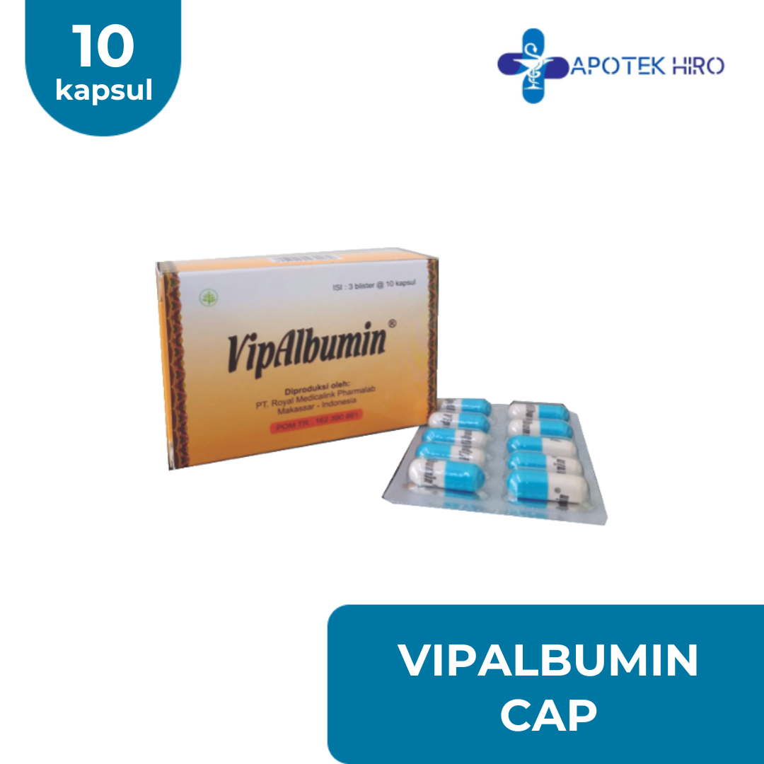 VIPALBUMIN 1 BLISTER @ 10 CAP