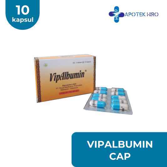 VIPALBUMIN 1 BLISTER @ 10 CAP