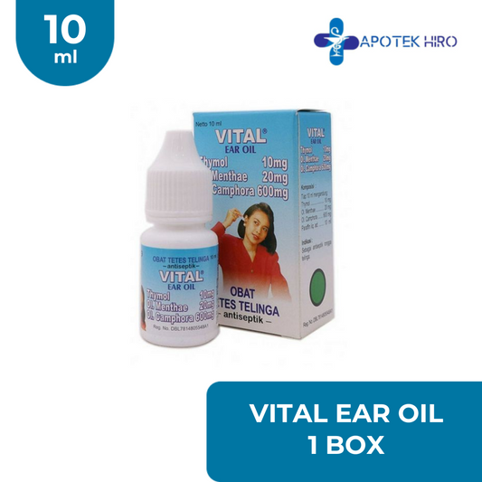 Vital Ear Oil 1 Box 10 Ml