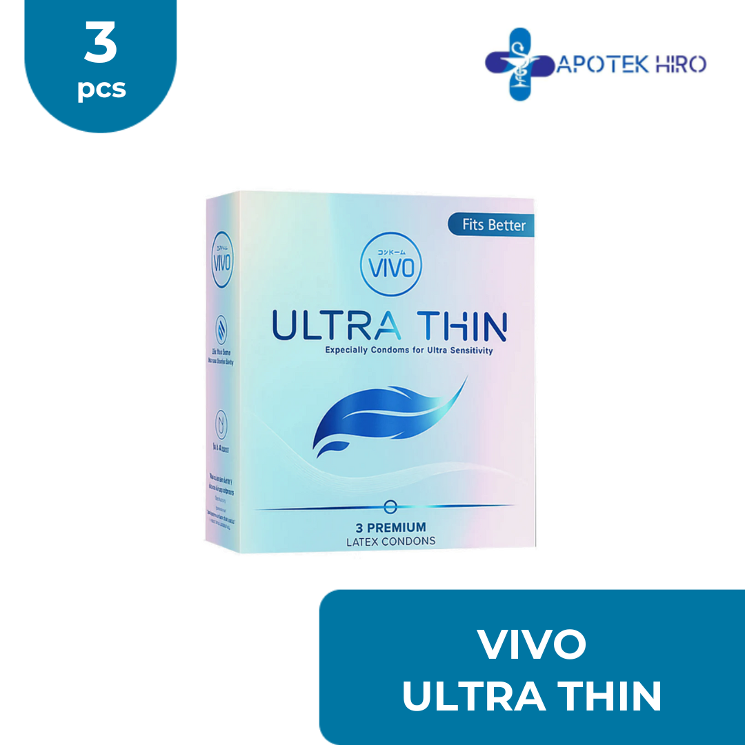 Kondom Tipis Vivo Ultra Thin