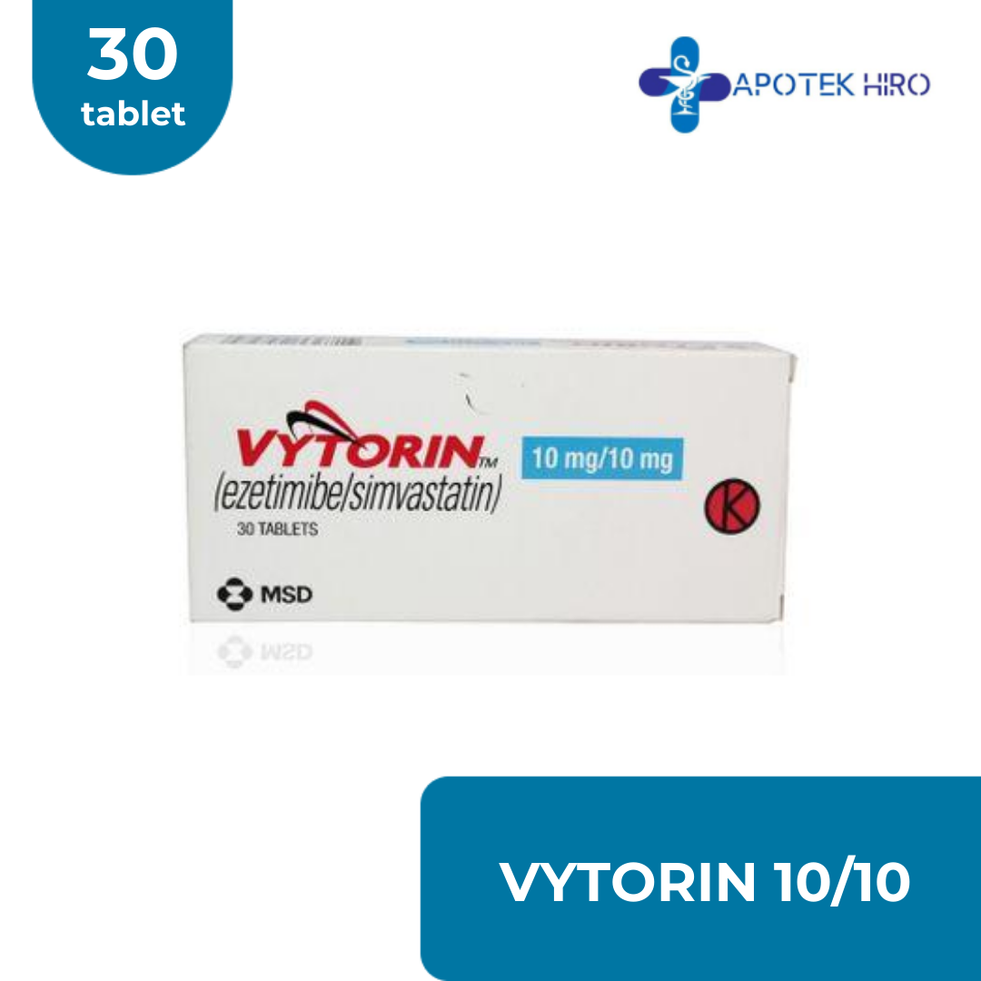 Vytorin 10 mg/10 mg - 1 Box 30 Tablet
