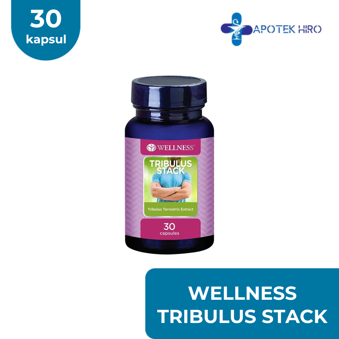 WELLNESS TRIBULUS STACK - 30 KAPSUL