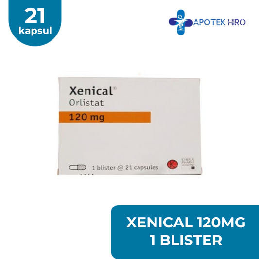 Xenical 120Mg 1 Blister 21 Capsul