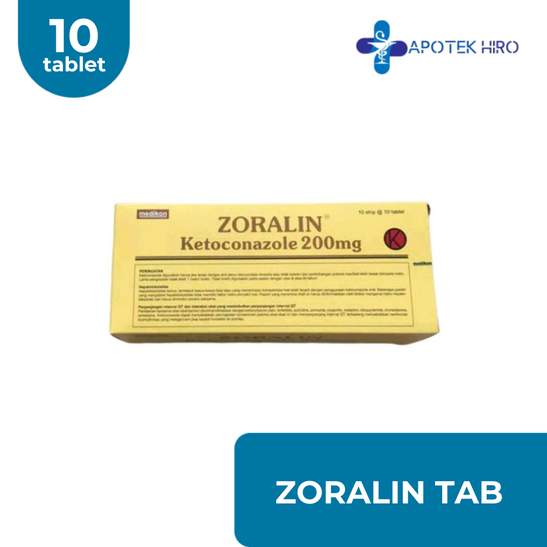 ZORALIN 200MG 1 STRIP 10 TABLET
