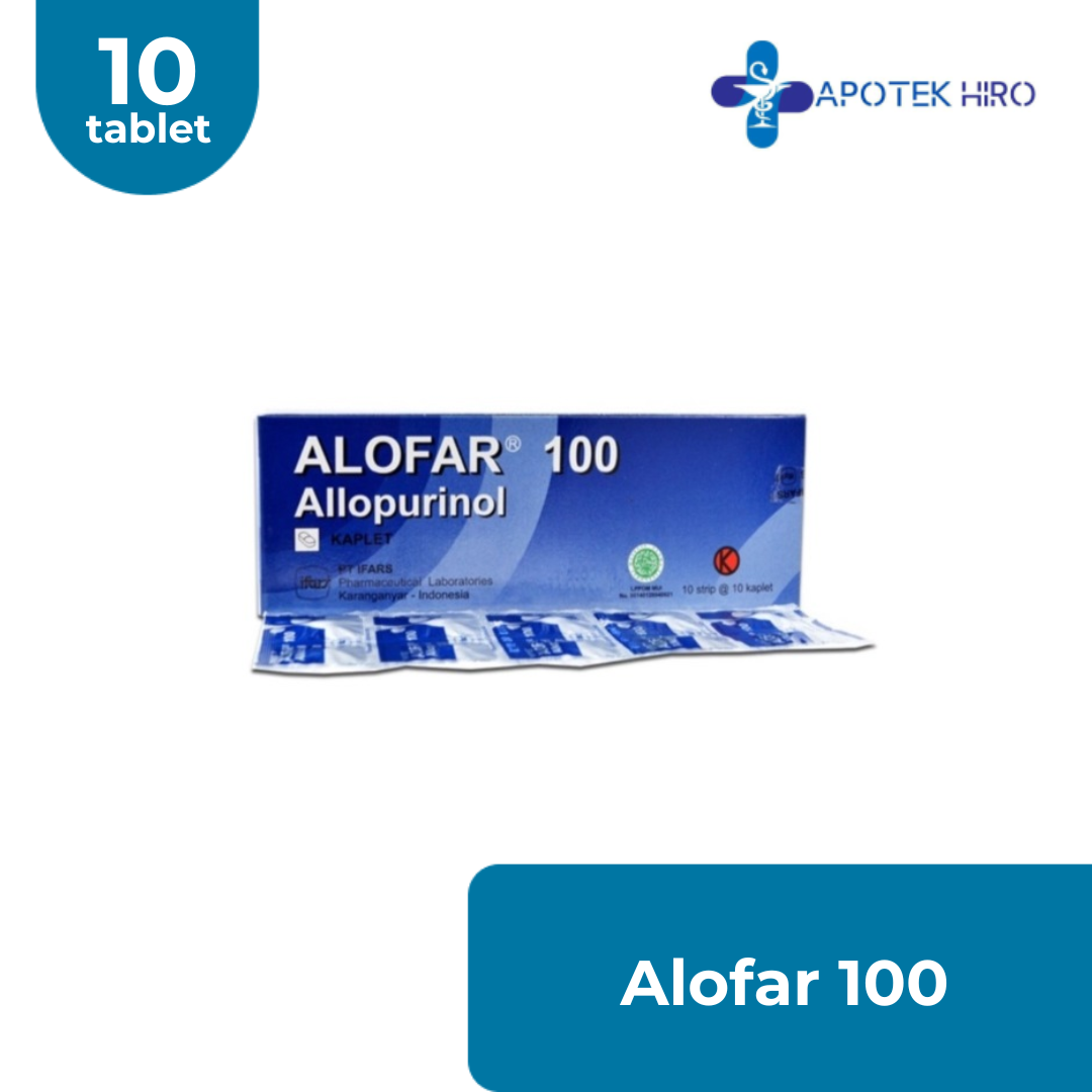 ALOFAR 100 MG STRIP 10 KAPLET