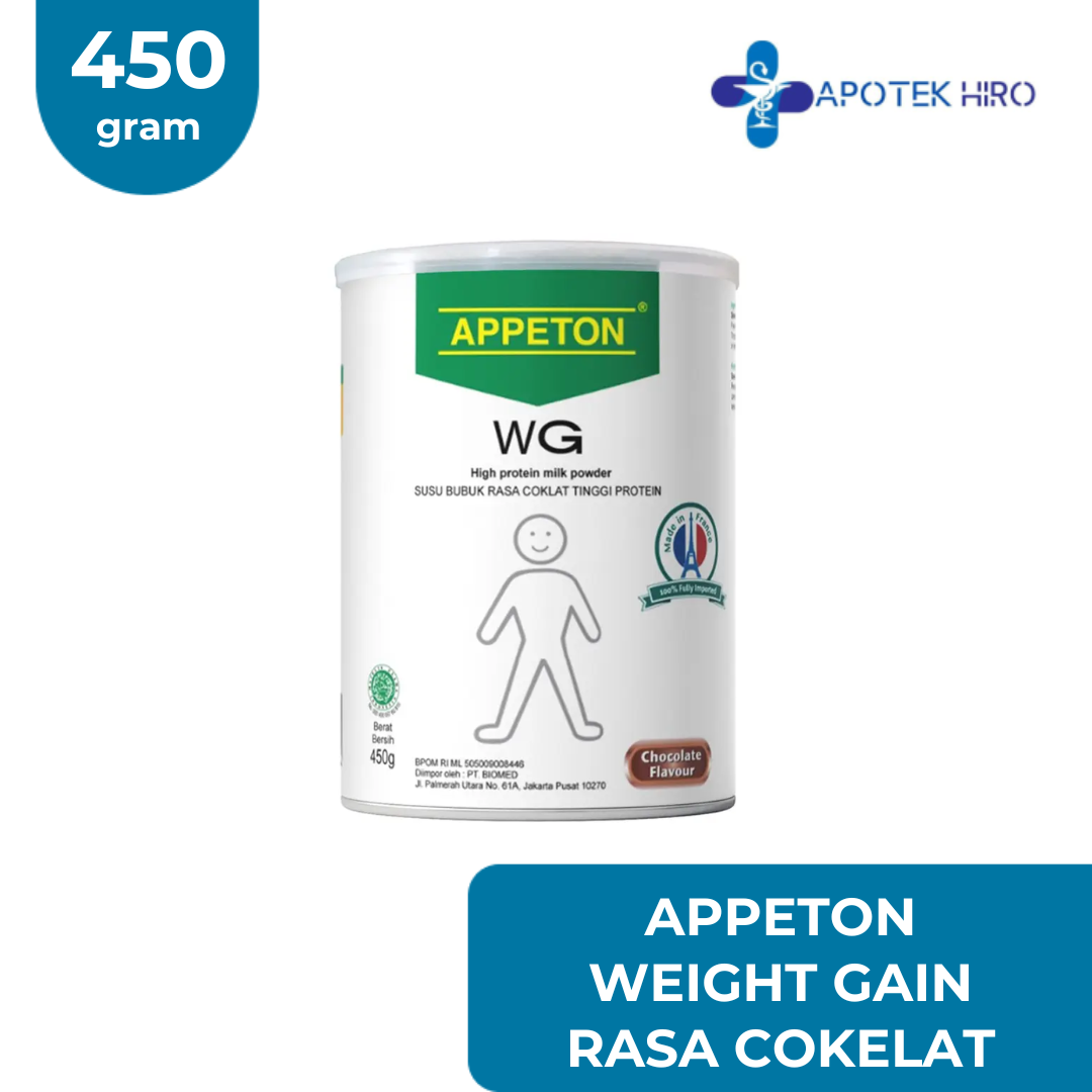 APPETON WEIGHT GAIN ADULT COKELAT 450 GR