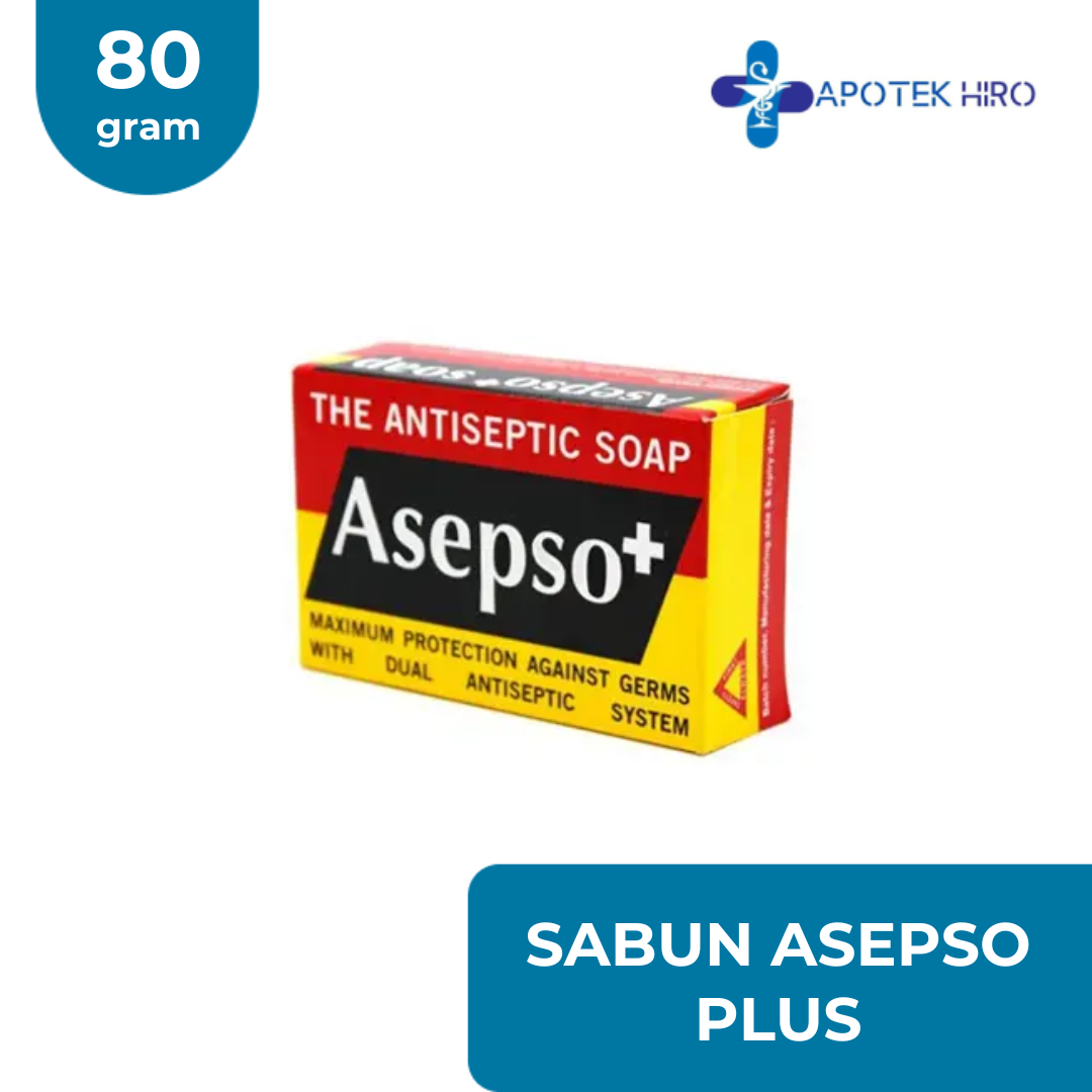 SABUN ASEPSO PLUS - 80GRAM