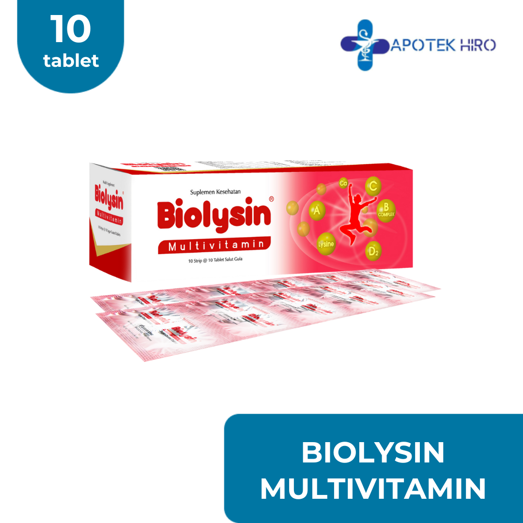 BIOLYSIN DRAGEE TABLET - 10 TABLET