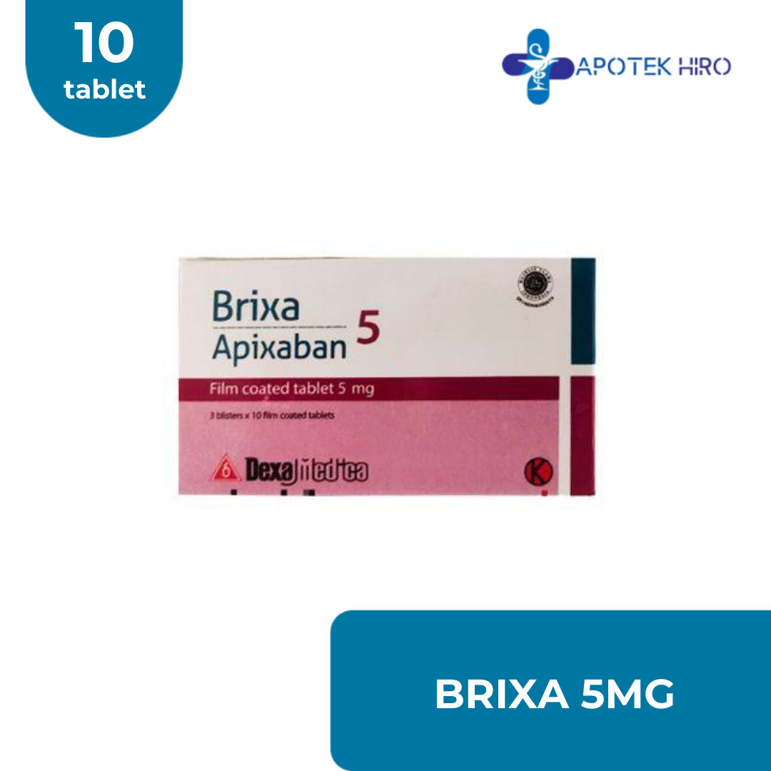 BRIXA 5MG - 1 STRIP 10 TABLET
