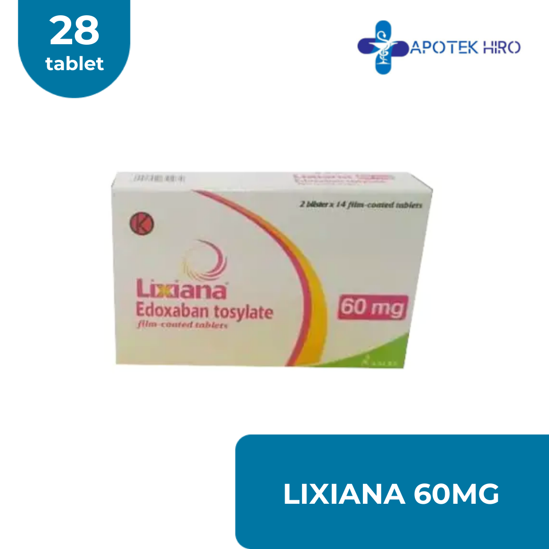 LIXIANA 60MG - 1 BOX 28 TABLET