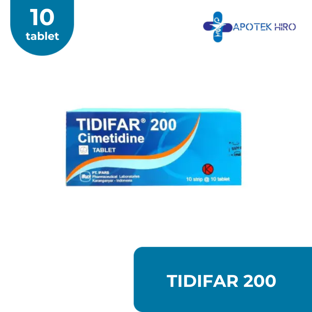 TIDIFAR 200 MG - 1 STRIP 10 TABLET