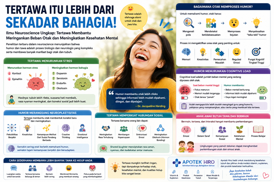 Tertawa Ternyata Bisa “Meringankan Beban Otak”, Ini Penjelasan Ilmiahnya
