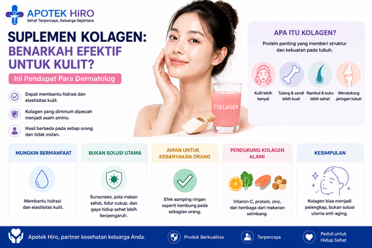 Suplemen Kolagen: Benarkah Efektif untuk Kulit? Ini Pendapat Para Dermatolog