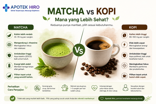 Matcha vs Kopi: Mana yang Lebih Sehat? Ini Kata Penelitian