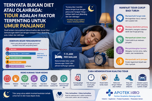 Ternyata Bukan Diet atau Olahraga: Penelitian Ungkap Faktor Terpenting untuk Umur Panjang