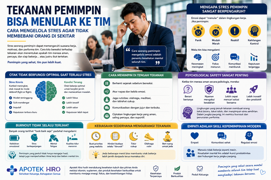 Tekanan Pemimpin Bisa Menular ke Tim, Ini Cara Mengelola Stres Agar Tidak Membebani Orang Sekitar
