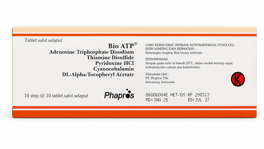 Bio ATP: Suplemen dengan ATP dan Vitamin B untuk Membantu Mengatasi Kelelahan