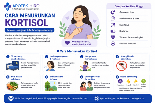 Cara Menurunkan Kortisol Secara Alami: Mengapa Hormon Stres Ini Penting Dijaga?