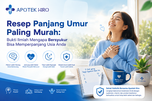 Resep Panjang Umur Paling Murah: Bukti Ilmiah Mengapa Bersyukur Bisa Memperpanjang Usia Anda