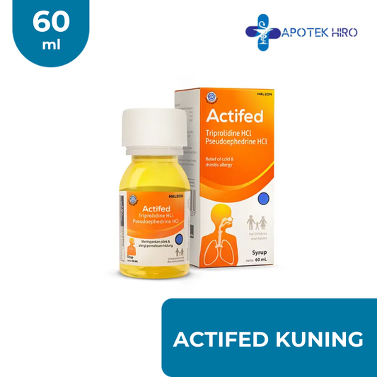 Actifed Syrup 60 ml Kuning