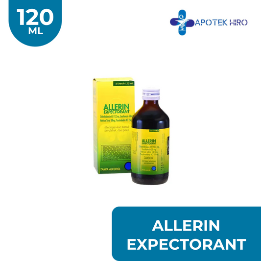 Allerin Expectorant untuk Apa? Kenali Kandungan, Manfaat, dan Efek Sampingnya