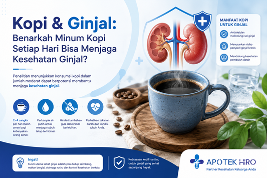 Kopi dan Ginjal: Benarkah Minum Kopi Setiap Hari Bisa Menjaga Kesehatan Ginjal?