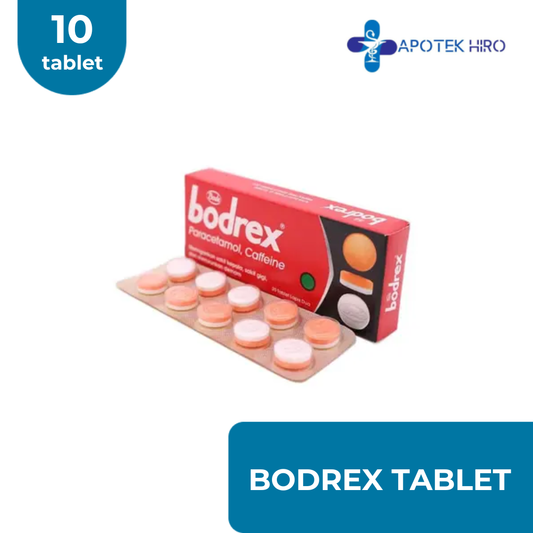 Bodrex Tablet 1 Strip 10 Tablet