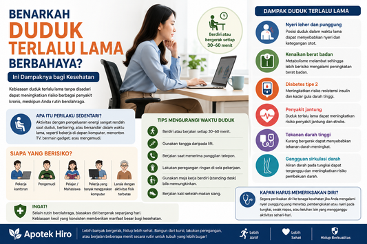 Benarkah Duduk Terlalu Lama Berbahaya? Ini Dampaknya bagi Kesehatan