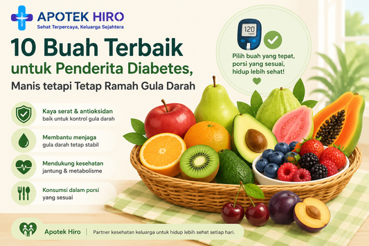 10 Buah Terbaik untuk Penderita Diabetes, Manis tetapi Tetap Ramah Gula Darah