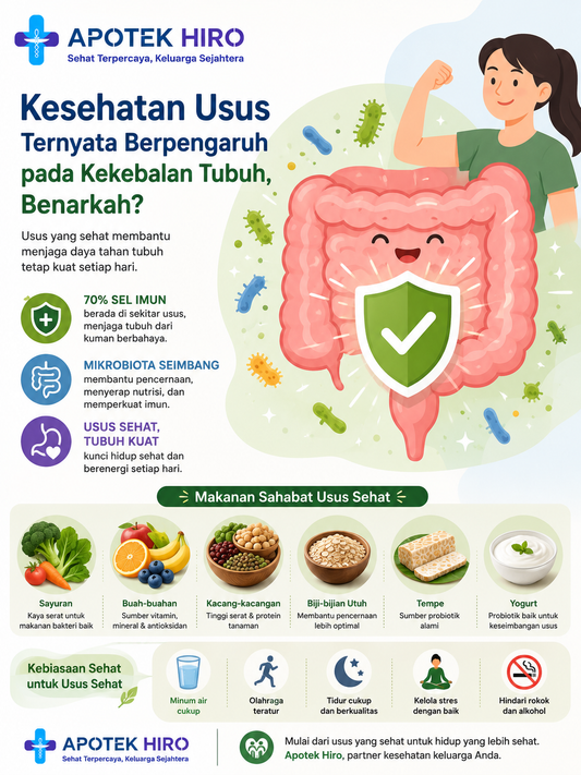 Kesehatan Usus Ternyata Berpengaruh pada Kekebalan Tubuh, Benarkah?