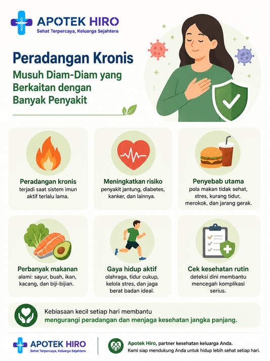 Apa Itu Peradangan Kronis? Musuh Diam-Diam yang Berkaitan dengan Banyak Penyakit