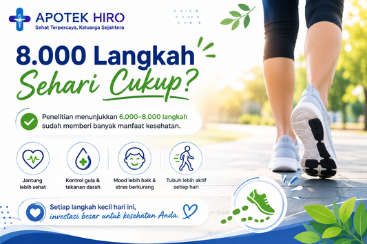 Benarkah Jalan 8.000 Langkah Sehari Sudah Cukup? Ini Kata Penelitian