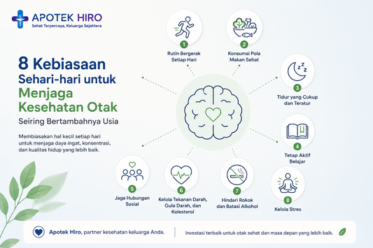 8 Kebiasaan Sehari-hari yang Dapat Membantu Menjaga Kesehatan Otak Seiring Bertambahnya Usia