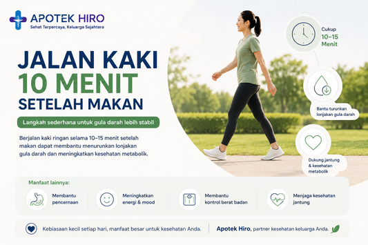 Jalan Kaki 10 Menit Setelah Makan: Benarkah Bisa Membantu Menurunkan Gula Darah?